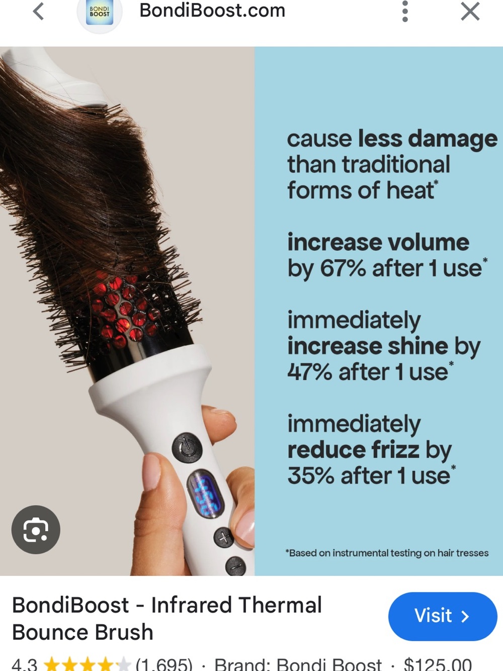 Bondi Boost Thermal Brush